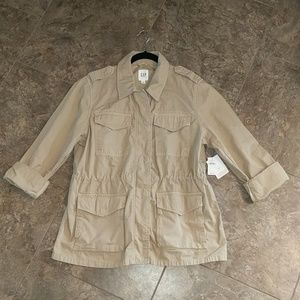 NWT GAP Utility Jacket with adjustable waist.